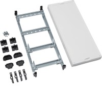 Блок Hager Univers, 4 шини TS35 для клемних колодок, 600х250мм (UD41A1)