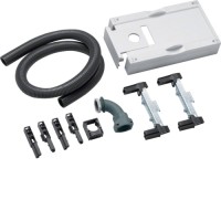 Блок Hager Univers с глухой крышкой, переходом PG21/1м на двери, 150x250мм (UG11B1)