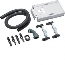 Блок Hager Univers з глухою кришкою, переходом PG21/1м на двері, 150х250мм (UG11B1)