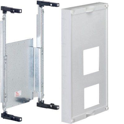 Блок Hager Univers для автоматического выключателя 250А + модуль Устройство защитного отключения Hager, 450x250мм (UK31B2)