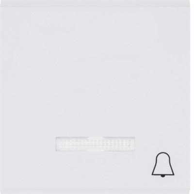 Клавиша Hager с линзой з символом 