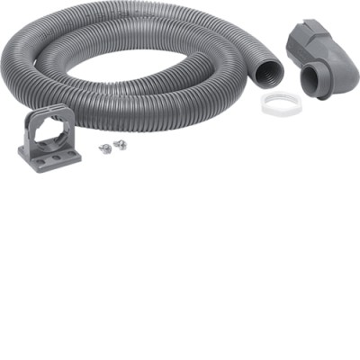 Шланг Hager соединительный для дверей щитов Univers, 1000мм (UZ011)