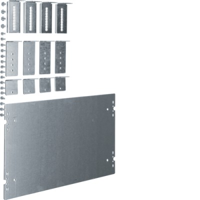 Плита монтажна Надегя Hager для монтажу на шини UN, (на 2 секції) 300x500 (UZ22M3)