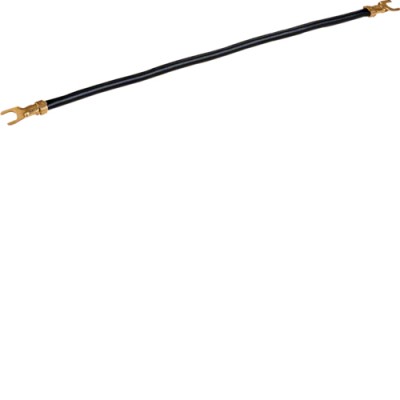 Дріт монтажний Hager 6мм2, 250мм, c вилковим наконечником (K67G)