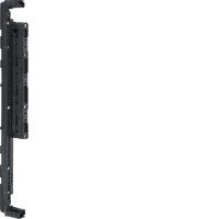 Кронштейн Hager Univers с держателем для шин з шагом 60мм, 4-пол., высота 450мм, левая (UZ64S7)