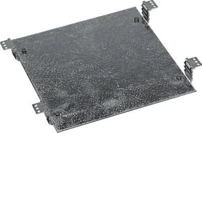 Монтажна пластина з втопленими скобами, 215x210 мм, утопление - 29мм (UT26B)