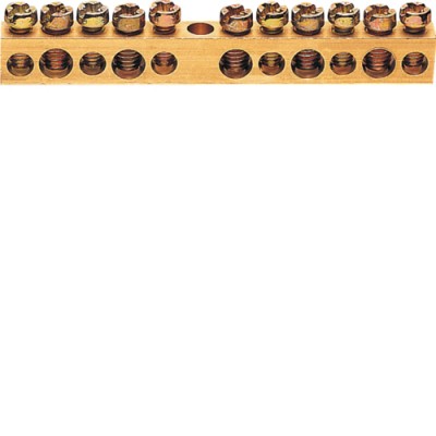 Клемма Hager без держателя 5x16+6x10мм2 (K144)