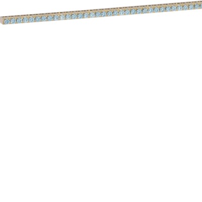 Клемма Hager без держателя 1х25+16x16+61х10мм2 (K160F)