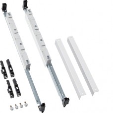 Несущая шина Hager Univers 600мм с держателем для медных шин з шагом 100мм, 3-пол. (UZ14S1)