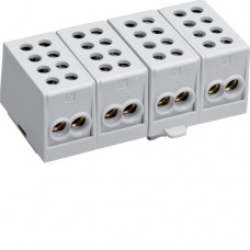 Клеммник Hager вводно/разветвительный, изолированный, 4п (KH35A)