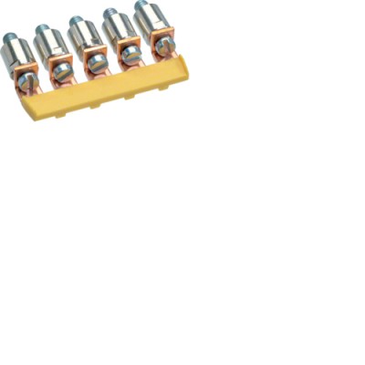 З'єднувач Hager ізольований 6мм2, 5-пол. (KWJ06B5)