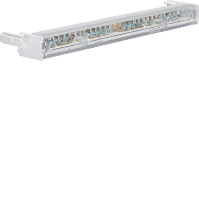 Клеммник Hager PE/N, 2P 13 по 6х16мм2 и 7х10мм2 (KM13A)