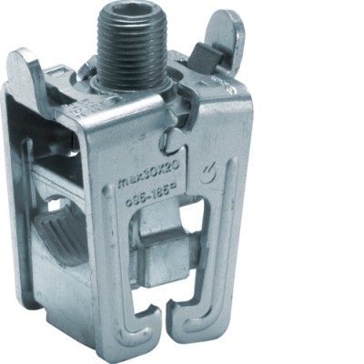 Клемма Hager для шины 95-185мм2 к шинам CU/AL 20/30x5/10мм (KS24C)