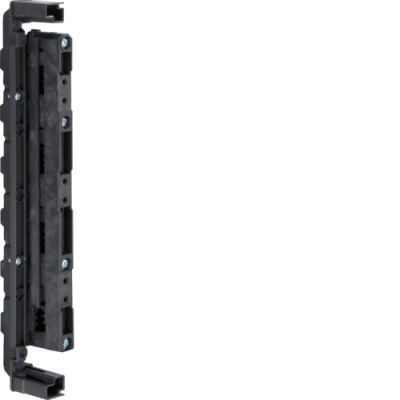 Кронштейн Hager Univers с держателем для шин з шагом 60мм, 4-пол., высота 300мм, левый (UZ64S5)