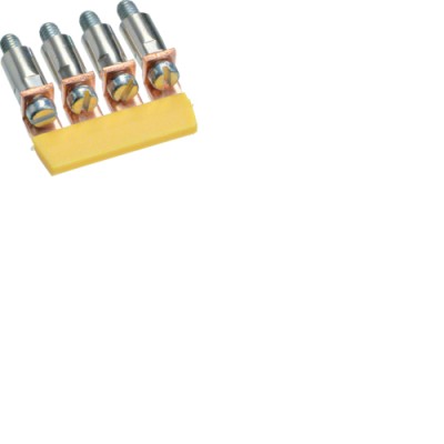 З'єднувач Hager ізольований 2.5мм2, 4-пол. (KWJ02B4)