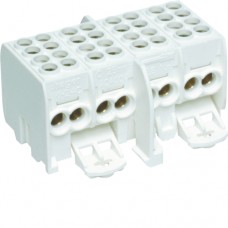Клеммник Hager вводно/разветвительный, изолированный, 4п (KH24C)