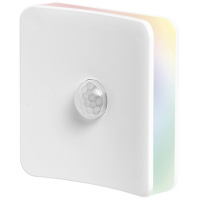 Нічник LEDVANCE LUNETTA SQUARE SENSOR RGB + WHITE 0,3 Вт з датчиком руху (4058075759282)