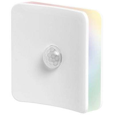 Ночник LEDVANCE LUNETTA SQUARE SENSOR RGB + WHITE 0,3 Вт с датчиком движения (4058075759282)