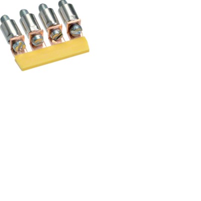 З'єднувач Hager ізольований 4мм2, 4-пол. (KWJ04B4)