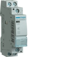 Контактор Hager беcшумный 25A, 2НО, 12В (ESL225SDC)