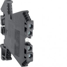 Клемма Hager черная 500В/32А, 4мм2 (KXA04VB)