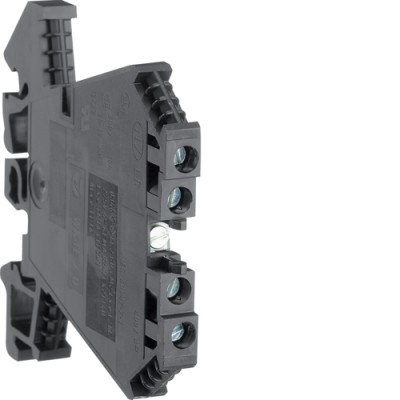 Клемма Hager черная 500В/32А, 4мм2 (KXA04VB)