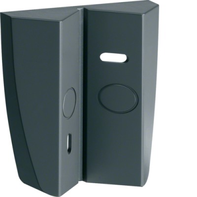 Корпус Hager для установки датчиків в/на кут, антрацит (EE826)