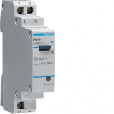 Биоэнергетический выключатель Hager, 230В/16А (EM011)