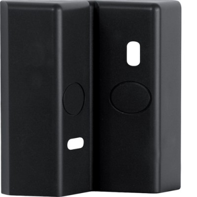 Корпус Hager для установки датчиків EE84P в/на кут, антрацит (EE856)