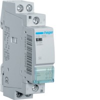 Контактор Hager 25A, 2НО, 8/12В (ESL225)