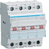 Вимикач навантаження Hager 4-полюсний 40А/400В (SBN440)