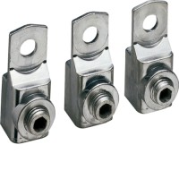 Комплект клем Hager для Al і Cu, 250А, 16-185мм2, 3п (HZ074)
