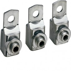 Комплект клемм Hager для Al и Cu, 250А, 16-185мм2, 3п (HZ074)
