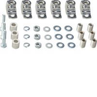 Комплект клем Hager подвійний для Al і Cu, 125А-160А, 16-95мм2, 3п (HZ183)