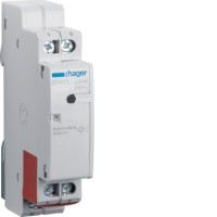 Импульсное реле Hager электронное с двумя отдельными входами, 1НО, 16А / 8-24В (EP411)