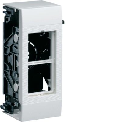 Корпус Hager дополнительный н/у для 2 модулей 45х45мм Systo белый (LPT20H)