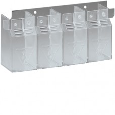 Комплект крышок Hager для захисту контактів для вимикачів HA, HI, 250А-400А, 4п (HZC204)