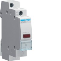 Індикатор Hager LED 12/48 В, червоний (SVN132)
