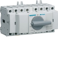 Перемикач Hager трипозиційний I-0-II 400/690В, 40А, 4п, 7м (HIM404)
