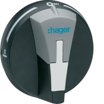 Внешняя ручка Hager для выключателей HAB, HAC (HZC010)