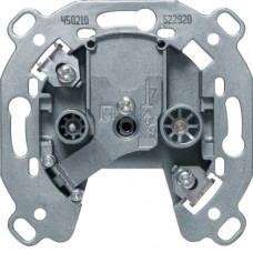 Розетка Berker антенная, 2 отверстия, отдельная (450210)