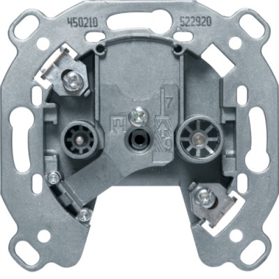 Розетка Berker антенная, 2 отверстия, отдельная (450210)