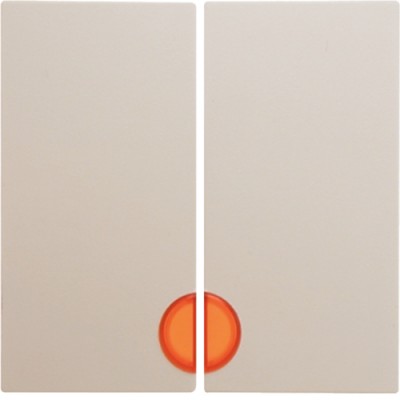 Клавиши Berker для 2-клавишных выключателей с линзой, белые S.1 (16278982)