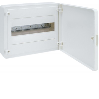 Щит Hager н/у з білими дверцятами, 12 мод. (1х12), GOLF (VS112PD)