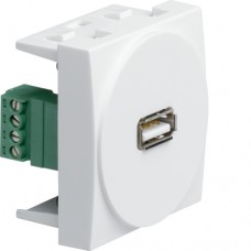 Розетка Hager USB (конектор) 2М білий (WS265)