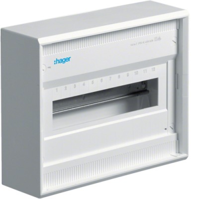 Щит распределительный Hager на 12(14) модулей, н/у без дверей, VOLTA (VA12CN)