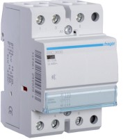 Контактор Hager беcшумный 63A, 3НО, 230В (ESC363S)
