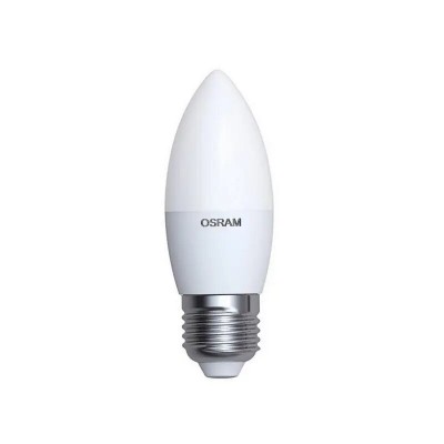 Светодиодная лампа OSRAM LED VALUE СL B75 7,5W/830 230V FR E27 10X1 w.o. CE (4058075623835)