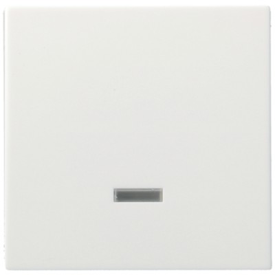 Выключатель Hager 1-тактовый, 1НО+1НЗ, з возможн.подсветки, 2М Systo белый, 10А/250В (WS023)