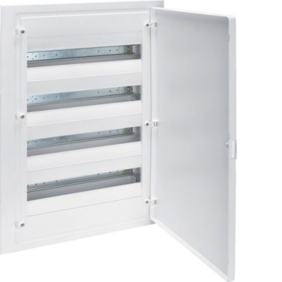 Щит Hager в/у с белыми дверями, 72 мод. (4х18), GOLF (VF418PD)